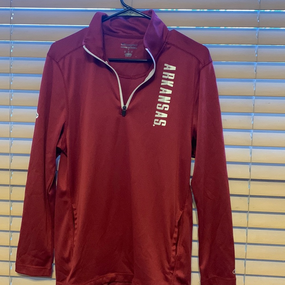 Arkansas Razorback zipper hoodie (S)